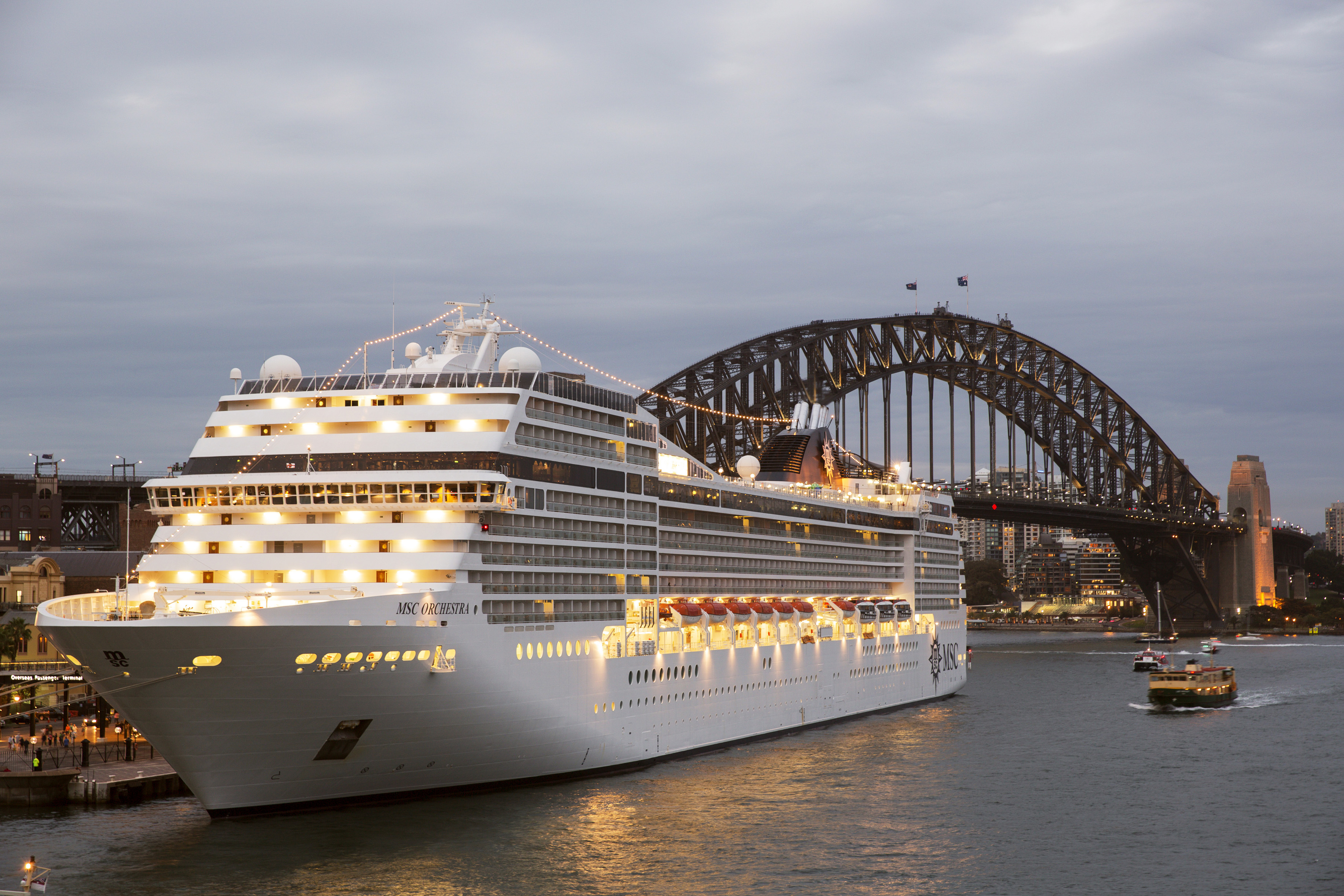 cruise ship from sydney